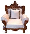 Wooden Maharaja Sofa Chair