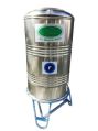 SS304 Silver Oval Stainless Steel Water Tank