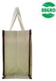 bbgro big eco carry milk grocery cotton canvas shopping bags