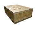 Rectangle Brown plywood storage box