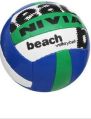 White And Blue Nivia beach volleyball