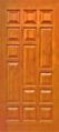 stylish solid wood modern design door