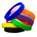 Rubber Multicolor Silicon Wristbands