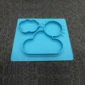 Silicone kids food plate