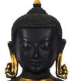 Black Buddha Face Decorative Piece