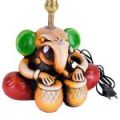 Ganesh Playing Table Lamp