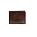 Brown Leather Man Clip Wallet