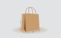 Shopping Bag Size - L13" x W10" x G4" Recycled Paper