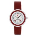 Swiss Trend Round Red women analog watch