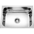 Crystal stainless steel rectangular kitchen sink