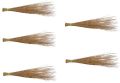 Brown coconut broom