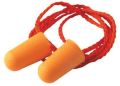 Orange Plastic ear plugs
