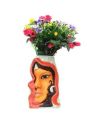 Rajasthani Woman Half Face Flower Vase