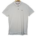 Mens Tommy Hifiger Polo Neck T-shirt ( Cotton White)