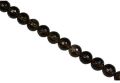 10mm Faceted Round Smoky Topaz Beads