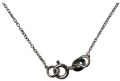 Sterling Silver Fine Link Chain 40 cms