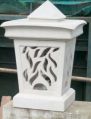 Stone Square Gate Lamp