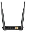 Black d-link wireless router