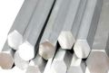 Mild Steel Stainless Steel Polished Grey hexagonal steel bars
