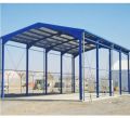 Polished Rectangular Square Grey Prefabricated Steel Structure