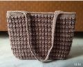 Crochet Dark Brown Bag