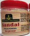 Raw Sandal Wood Gee Veepooja & Food Products Light Yellow 80 gm gee vee sandal powder