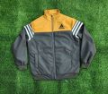 Yellow Gray TPU Jacket With Inner Fur