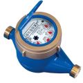 Brass Blue & Golden Automatic Kranti Water Meter