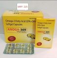 Yellow Softgel Capsules Omega 3 Fatty Acid Capsules