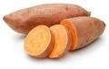 Natural fresh sweet potato