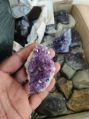 Purple 10 G Saini Agate amethyst geode rough stone