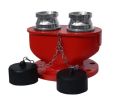 Carbon Steel Red High 2 two way fire light weight inlet valve