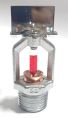 Silver brass sidewall type fire sprinkler