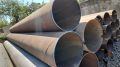 Round Silver large diameter mild steel pipe