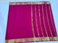 Pure Silk Pure Mysore Silk Multicolor Plain Jagg Hastkala traditional silk sarees