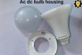 White Bhuvik LED House ac dc bulb housing