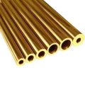 ANJALI Polished Round Golden brass pipes
