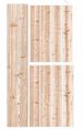 RO Wood Brown Wooden Strip Ceramic Tiles