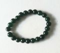New Smooth Round green jade bracelet