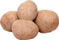 Organic Round Brown dried coconut