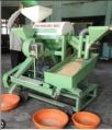 Electric Green Semi Automatic 3Hp 300kg mini dal mill plant