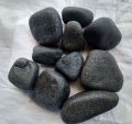 Natural Stone black river pebble stone