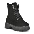 Black casual boot