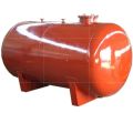 Polished Red Blowtech MS SS PP FRP PP  FRP Aluminium Horizontal Chemical Storage Tank