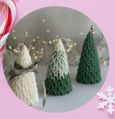 5x9.5cm Christmas Tree Soy Wax Candle