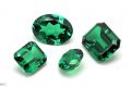 Marka Jewelry Polished Solid Green Emerald Stones