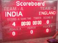 Delight Display India Metal LED Sqaure Rectangular Rectangle New hockey scoreboard