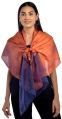 PRANA BY BABITA PRANA BY BABITA SILK & ORGANZA Multi Color MULTI PRINTED Machine Made Plain 100-200 Gm autumn silk long scarf