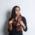 Multi Color Printed shimla georgette long scarf