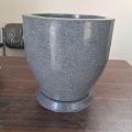 12 inch marble finish planters